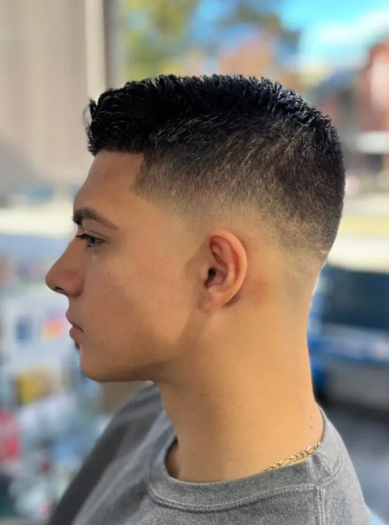19 Skin Fade Hair Styles Men Can Try for a Clean, Modern Cut 11 A Mid Drop Skin Fade With a Brushed-Up Crop